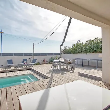 Seafront 4 Bedroom With Pool - Dodo Et Tartine *